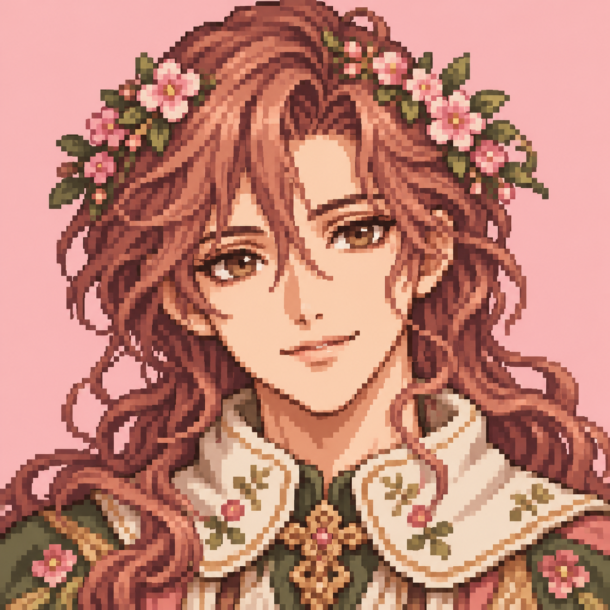 Flower-Crowned Summoner social avatar